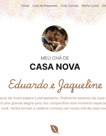 Convite para Chá de Casa Nova: Modelos, dicas e opções online