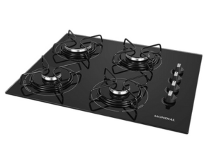 Cooktop 4 Bocas Gás